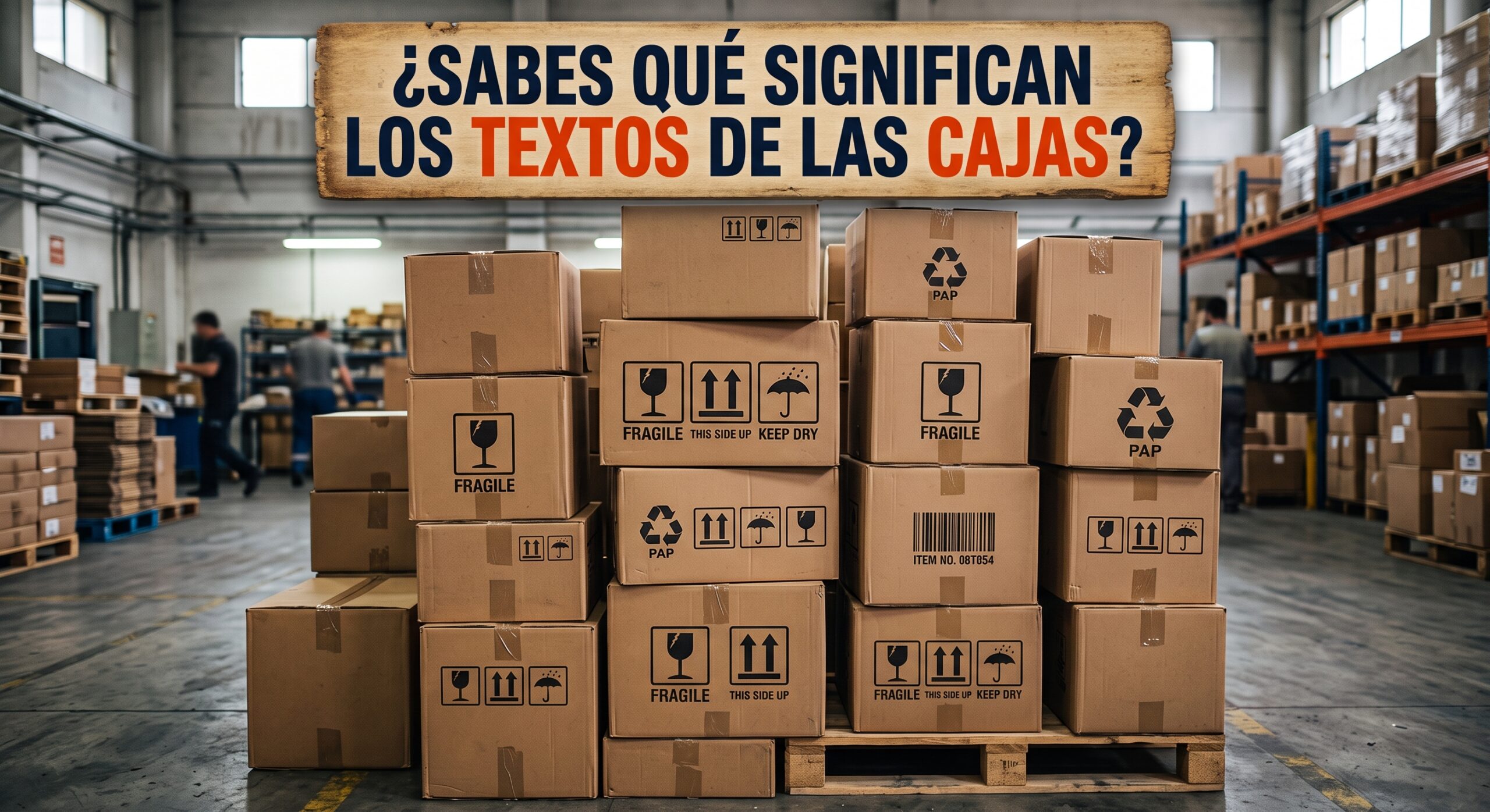 ¿Sabes qué significan los símbolos en tus cajas? Guía esencial para el almacenamiento correcto